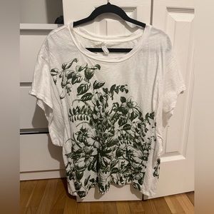 Anthropologie Daily Practice Boatneck Tee